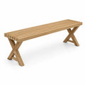 Banco de madera de teca 150 cm